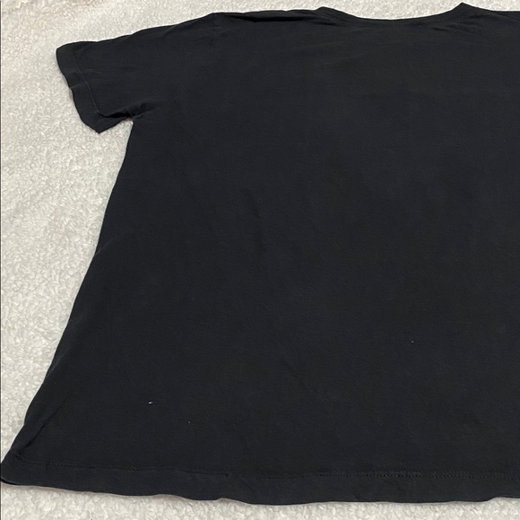 Nike Mens size large black short sleeve tee shirt with “Nike” print ¥ - Picture 16 of 16